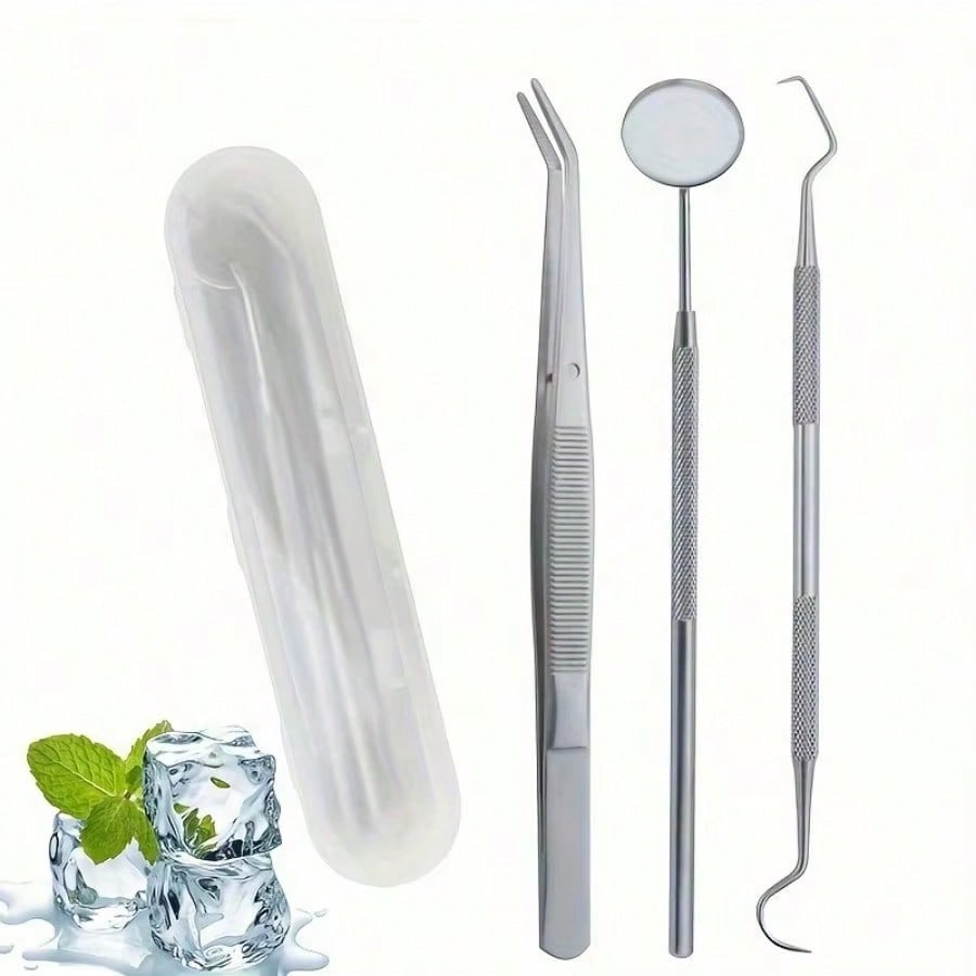 プロ仕様のステンレス製歯科衛生キット。歯のクリーニングとホワ - Teeth Whitening Kit のレビューと価格