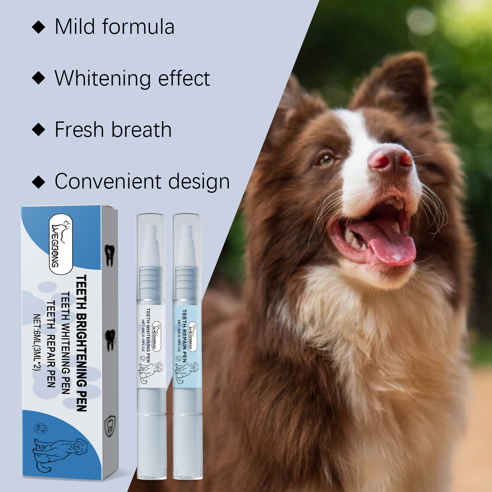 犬や猫用の歯のホワイトニングペンセット。歯垢や汚れを除去し、 - Teeth Whitening Pens のレビューと価格